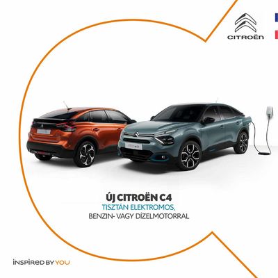 Citroën katalógus, Hódmezővásárhely | Új C4 | 2022. 12. 12. - 2023. 12. 12.