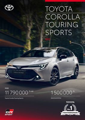 Toyota katalógus | Toyota Corolla Touring Sports | 2023. 11. 16. - 2024. 11. 16.