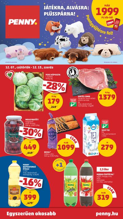 Hiper-Szupermarketek kínálatok, Pécs | Catalog PENNY 49. heti reklámújság a Penny Market | 2023. 12. 04. - 2023. 12. 15.