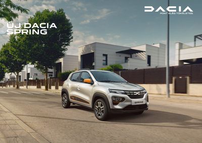 Dacia katalógus | Dacia Spring | 2024. 01. 17. - 2024. 05. 31.