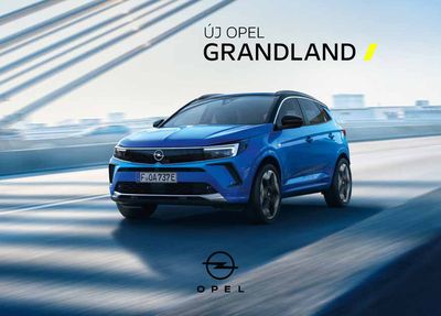 Autók, motorkerékpárok és alkatrészek kínálatok, Miskolc | Opel Grandland a Opel | 2024. 01. 24. - 2024. 03. 31.