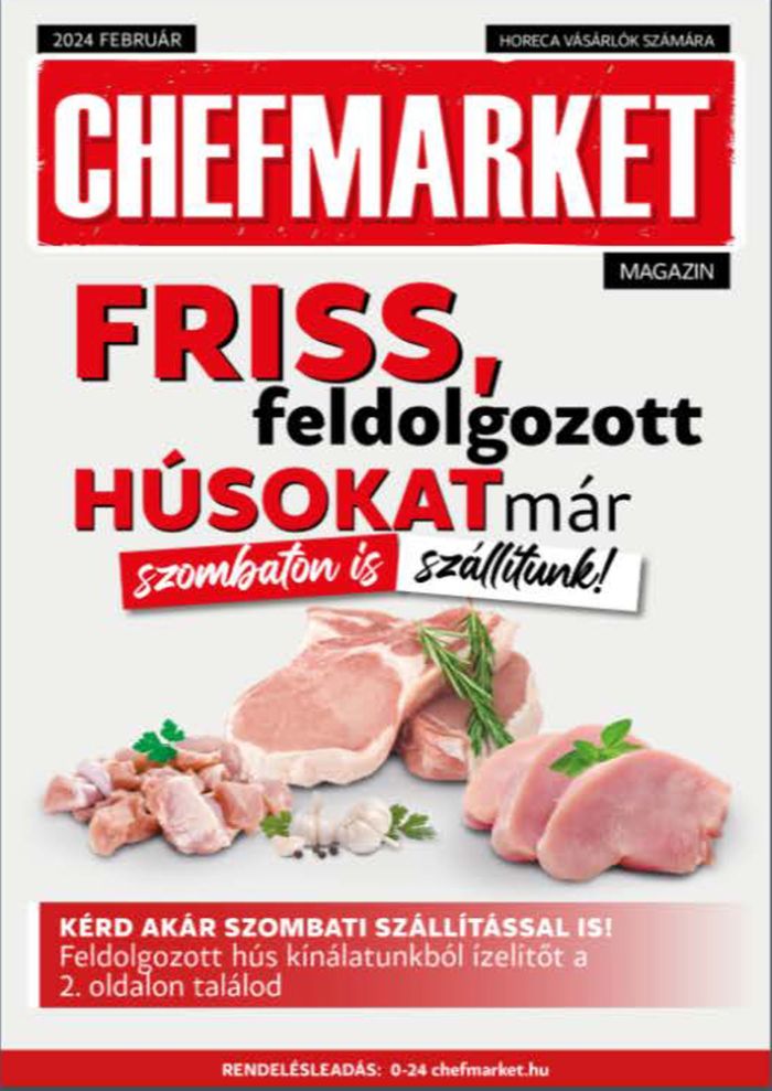 Chef Market katalógus | Chef Market Magazin | 2024. 02. 07. - 2024. 02. 29.