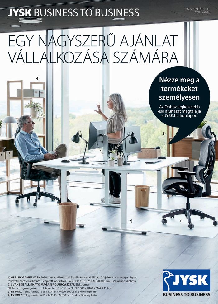 JYSK katalógus, Érd | Business To Business | 2024. 02. 13. - 2024. 03. 20.