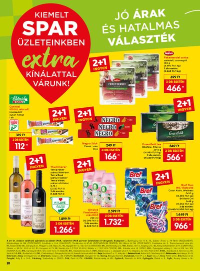 Hiper-Szupermarketek kínálatok, Miskolc | Kiemelt Spar Üzleteinkben a Spar | 2024. 02. 22. - 2024. 02. 28.