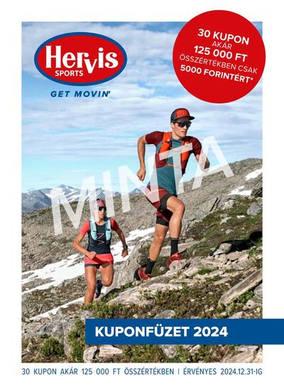 Sport kínálatok, Pécs | Kuponfüzet 2024 a Hervis | 2024. 02. 26. - 2024. 12. 31.