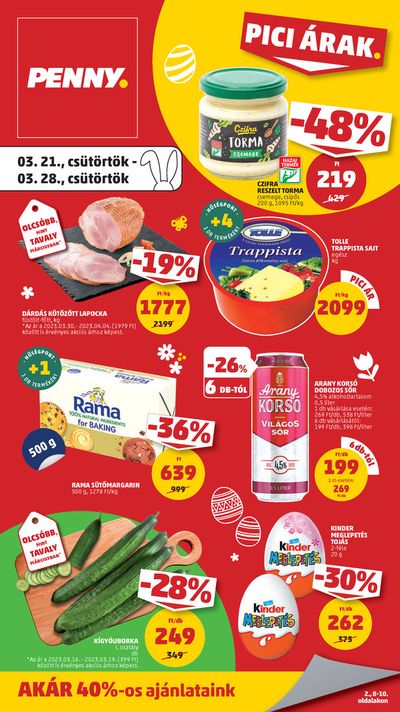 Penny Market katalógus, Kiskőrös | Catalog PENNY 12. heti reklámújság  | 2024. 03. 21. - 2024. 03. 28.