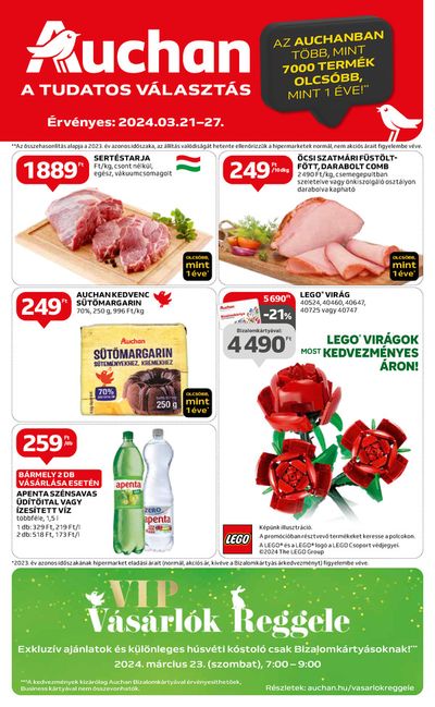 Auchan katalógus, Sándorfalva | Auchan Hipermarket heti katalógus! | 2024. 03. 21. - 2024. 03. 27.