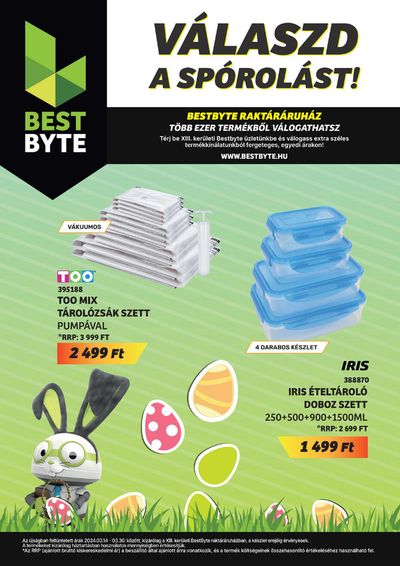 Elektronika kínálatok, Diósd | Best Byte akciós! a Best Byte | 2024. 03. 25. - 2024. 03. 30.