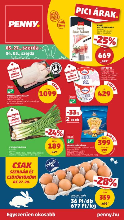 Hiper-Szupermarketek kínálatok, Hajdúdorog | Catalog PENNY 13. heti reklámújság a Penny Market | 2024. 03. 27. - 2024. 04. 03.