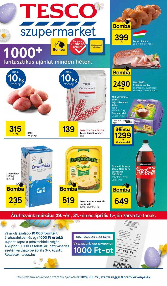 Tesco katalógus, Pécs | Tesco Katalógus - szupermarket - következő hét | 2024. 03. 27. - 2024. 04. 01.