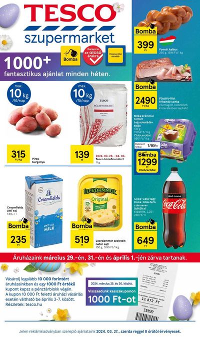 Hiper-Szupermarketek kínálatok, Sarkad | Tesco Katalógus - szupermarket - következő hét a Tesco | 2024. 03. 27. - 2024. 04. 01.