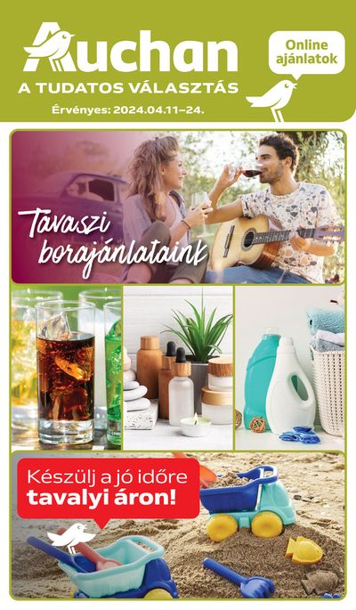 Auchan katalógus, Győr | Auchan hipermarket tavaszi vegyes ajánlatok | 2024. 04. 11. - 2024. 04. 24.