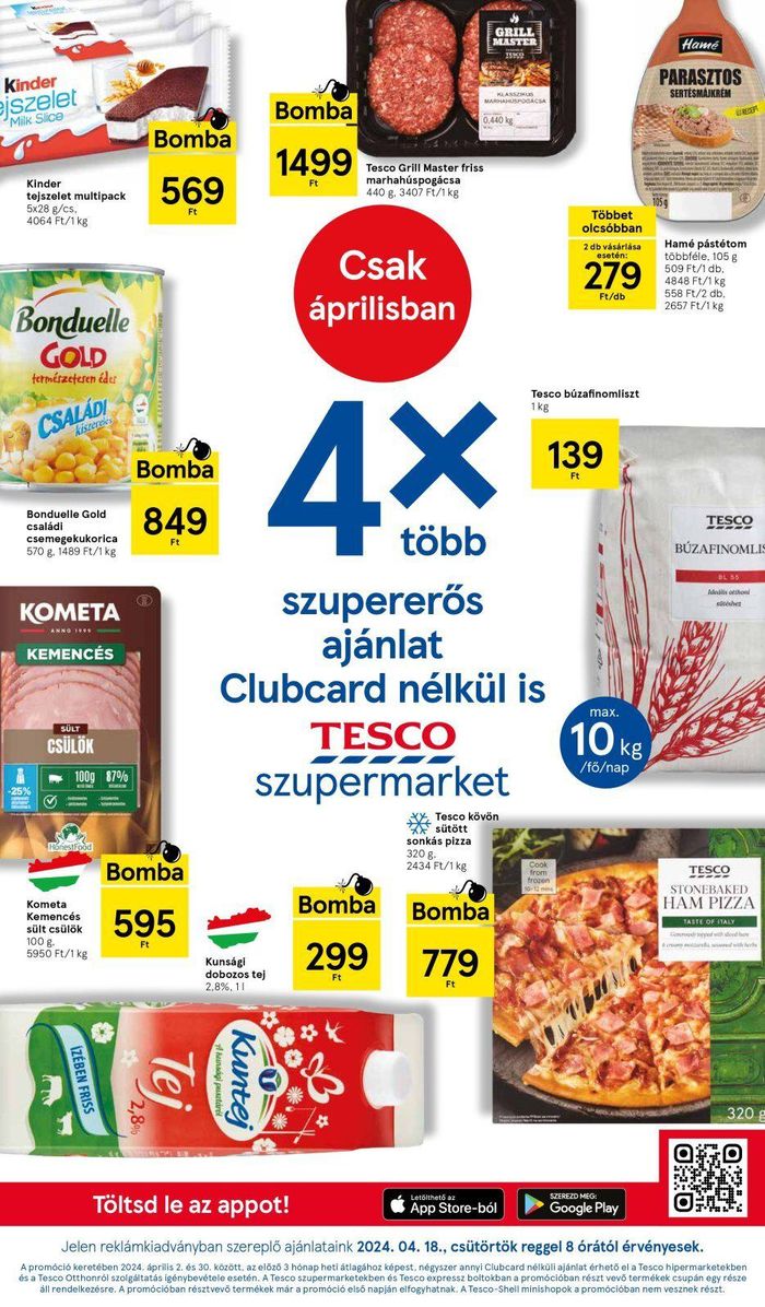 Tesco katalógus, Túrkeve | Tesco Katalógus - szupermarket - következő hét | 2024. 04. 18. - 2024. 04. 24.
