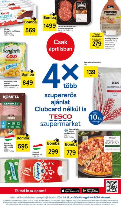 Tesco katalógus, Hajdúszoboszló | Tesco Katalógus - szupermarket - következő hét | 2024. 04. 18. - 2024. 04. 24.