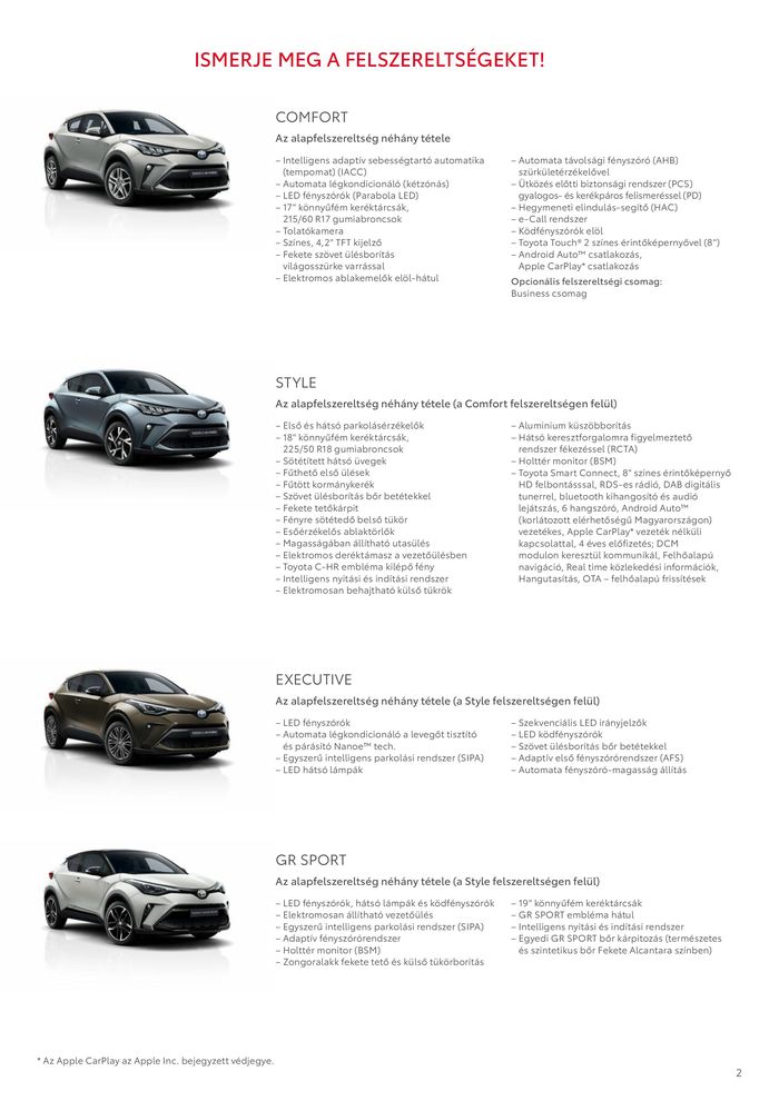 Toyota katalógus, Győr | Toyota C-HR Hybrid | 2024. 04. 22. - 2024. 06. 30.