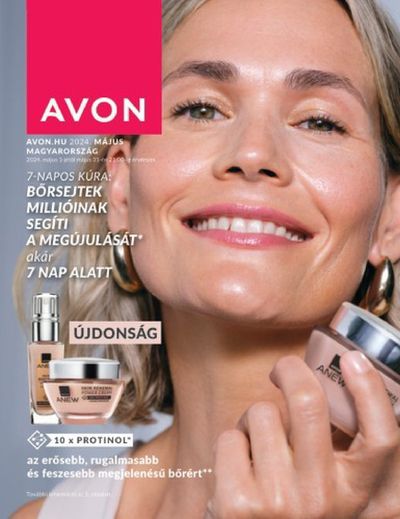Gyógyszertárak és szépség kínálatok, Fertőszentmiklós | katalogus Avon a AVON | 2024. 05. 02. - 2024. 05. 31.