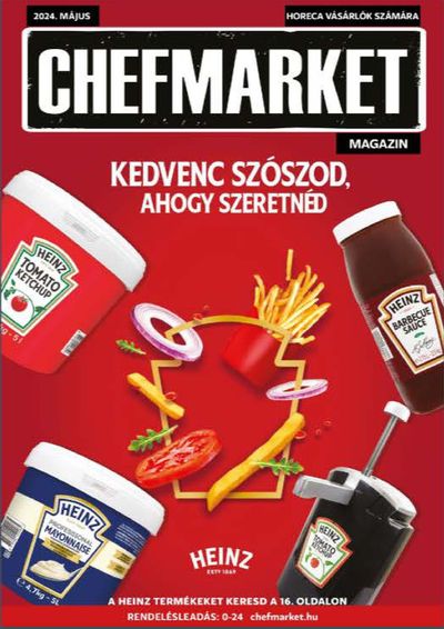 Hiper-Szupermarketek kínálatok, Hajós | Chef Market Magazin a Chef Market | 2024. 05. 02. - 2024. 05. 31.
