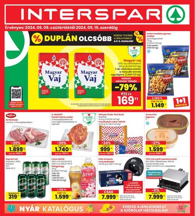 Hiper-Szupermarketek kínálatok, Nagyhalász | INTERSPAR! a Interspar | 2024. 05. 09. - 2024. 05. 15.