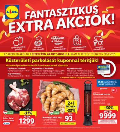 Hiper-Szupermarketek kínálatok, Villány | Fantasztikus extra akciók a Lidl | 2024. 05. 09. - 2024. 05. 12.