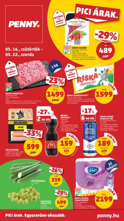 Penny Market katalógus, Sárvár | Catalog PENNY 20. heti reklámújság | 2024. 05. 16. - 2024. 05. 22.