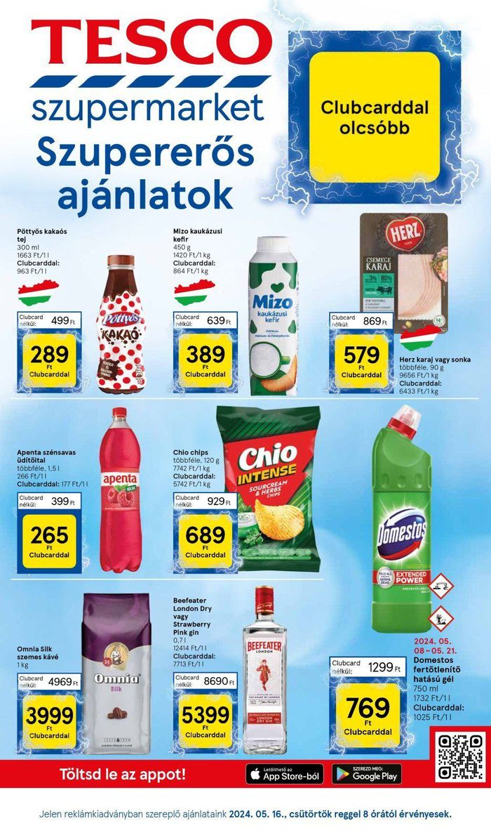 Tesco katalógus, Győr | Tesco Katalógus - szupermarket - következő hét | 2024. 05. 16. - 2024. 05. 22.