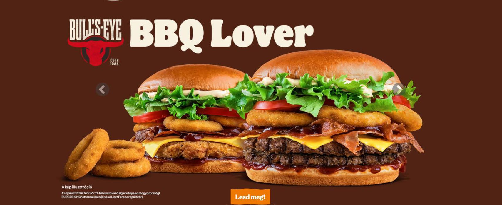 Burger King katalógus | BBQ Lover | 2024. 05. 17. - 2024. 05. 27.