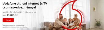Elektronika kínálatok, Budapest | Vodafone otthoni internet és TV csomagkedvezménnyel a Vodafone | 2024. 05. 17. - 2024. 05. 31.