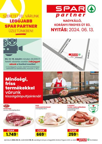 Hiper-Szupermarketek kínálatok, Kistelek | Spar Akciók  a Spar | 2024. 06. 13. - 2024. 06. 19.