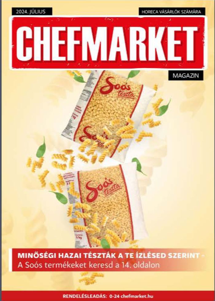 Chef Market katalógus | Chef Market Magazin | 2024. 07. 01. - 2024. 07. 31.
