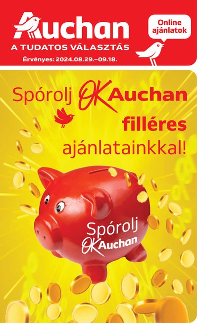 Auchan katalógus, Érd | Kedvezmények és akciók | 2024. 08. 26. - 2024. 09. 18.