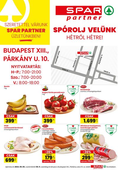 Hiper-Szupermarketek kínálatok, Vésztő | Nagyszerű kedvezmények kiválasztott termékekre a Spar | 2024. 09. 05. - 2024. 09. 11.