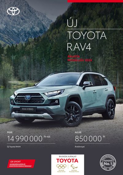 Autók, motorkerékpárok és alkatrészek kínálatok, Budaörs | Toyota RAV4 HYBRID a Toyota | 2024. 08. 31. - 2025. 08. 31.