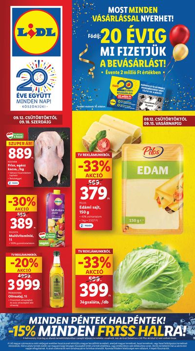 Lidl katalógus, Csorna | Akciós újság – 37. hét | 2024. 09. 12. - 2024. 09. 18.