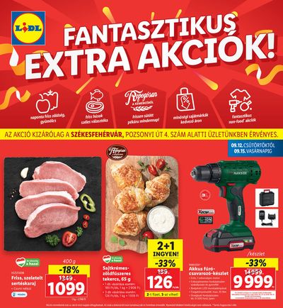 Lidl katalógus, Orosháza | Kedvezmények és akciók | 2024. 09. 12. - 2024. 09. 15.