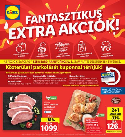 Lidl katalógus, Érd | Csúcsajánlatok minden ügyfélnek | 2024. 09. 12. - 2024. 09. 15.