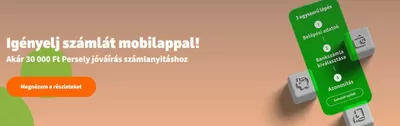 Bankok és szolgáltatások kínálatok, Mohács | Igényelj számlát mobilappal! a OTP Bank | 2024. 09. 09. - 2024. 10. 20.