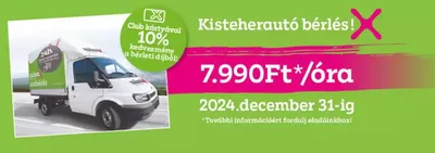 Otthon, kert és barkácsolás kínálatok, Érd | Kisteherauto Berles! a Mömax | 2024. 10. 08. - 2024. 12. 31.