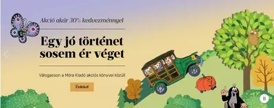 Gyermekek és szabadidő kínálatok, Budapest | Akció akár 30% kedvezménnyel a Libri | 2024. 10. 09. - 2024. 10. 23.