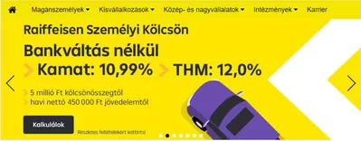 Bankok és szolgáltatások kínálatok, Budapest | Bankváltás Nélkúl a Raiffeisen Bank | 2024. 10. 09. - 2024. 10. 23.