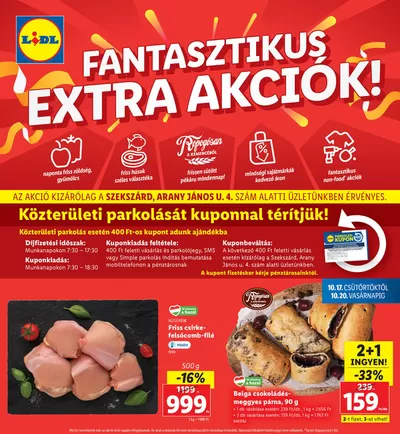 Lidl katalógus, Barcs | Exkluzív ajánlatok ügyfeleinknek | 2024. 10. 17. - 2024. 10. 20.