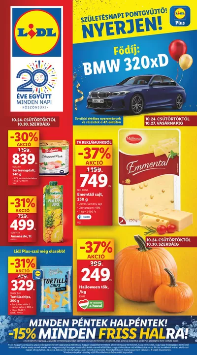 Lidl katalógus, Komló | Akciós újság – 43. hét | 2024. 10. 24. - 2024. 10. 30.