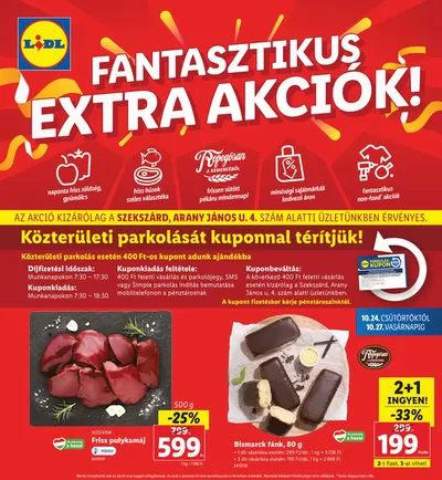 Lidl katalógus, Csongrád | Takarítson meg most ajánlatainkkal | 2024. 10. 24. - 2024. 10. 27.