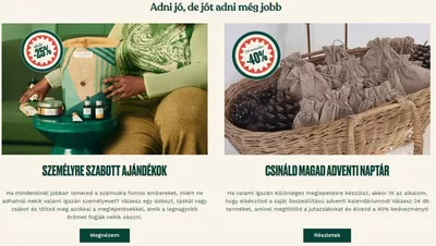 Gyógyszertárak és szépség kínálatok, Téglás | Adni jó, de jót adni még jobb a The Body Shop | 2024. 10. 22. - 2024. 11. 05.