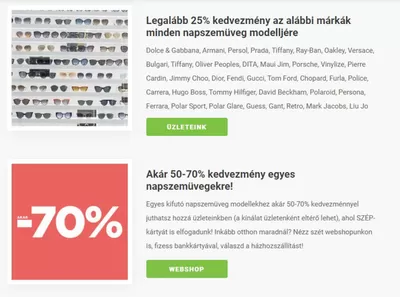 Gyógyszertárak és szépség kínálatok, Lajosmizse | Legalább 25% kedvezmény a Optic World | 2024. 10. 23. - 2024. 12. 31.