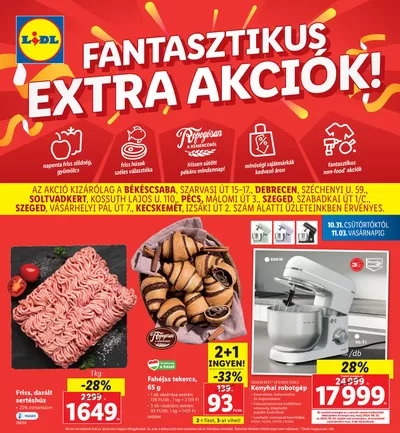 Lidl katalógus, Tatabánya | Érvényes 10.31-től | 2024. 10. 31. - 2024. 11. 03.