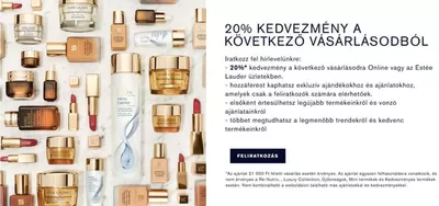 Gyógyszertárak és szépség kínálatok, Budakeszi | 20% kedvezmény a következő vásárlásodból a Estee Lauder | 2024. 10. 28. - 2024. 11. 11.