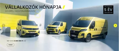 Opel katalógus, Tatabánya | Vállalkozók hónapja! | 2024. 10. 30. - 2024. 11. 13.