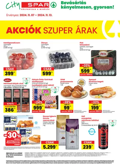 Spar katalógus, Martonvásár | Aktuális akciók és ajánlatok | 2024. 11. 07. - 2024. 11. 13.