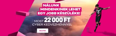 T-Mobile katalógus | Nálunk mindenkinek lehet egy jobb készüléke! | 2024. 11. 08. - 2024. 11. 22.