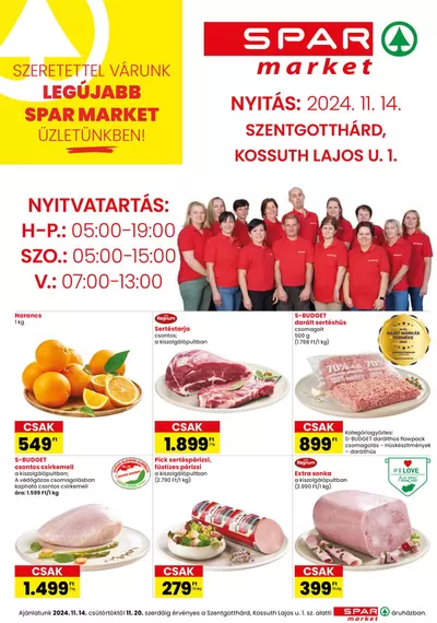 Spar katalógus, Esztergom | A legjobb akcióink | 2024. 11. 14. - 2024. 11. 20.